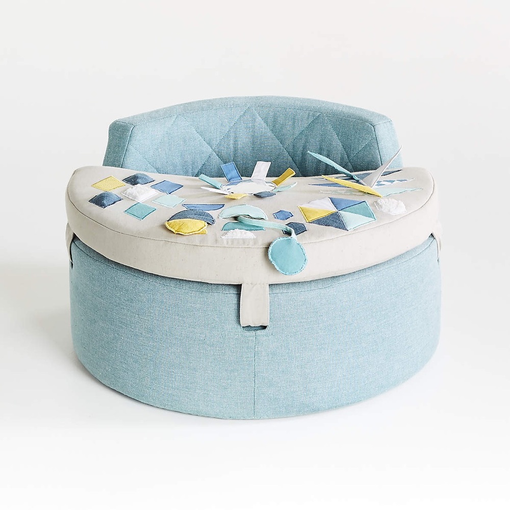 Great condition Crate & Barrel Modern Geometric Baby Activity Chair
